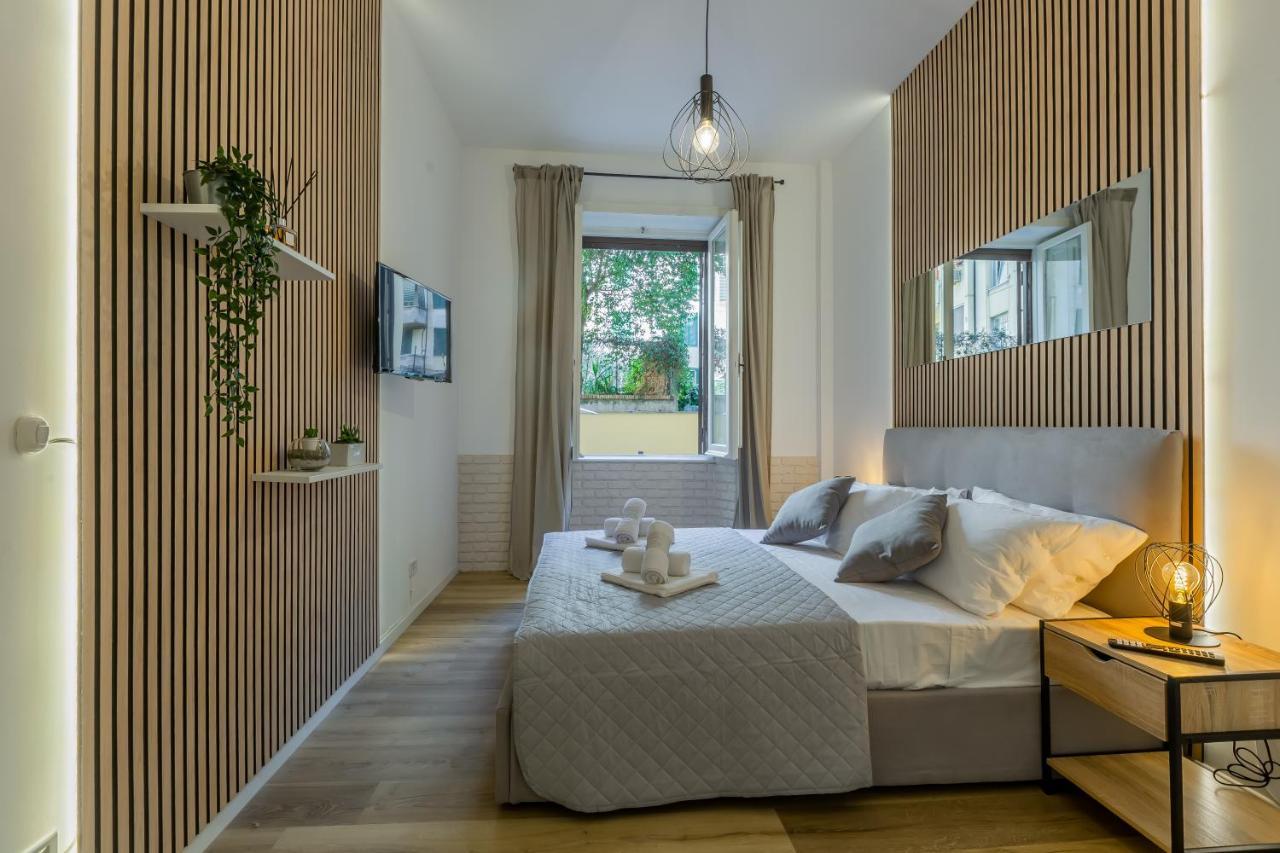 Imperium House - Appartamento Con Giardino Privato, 3 Minuti Da Metro Piazza Bologna, A-C, Рим Экстерьер фото